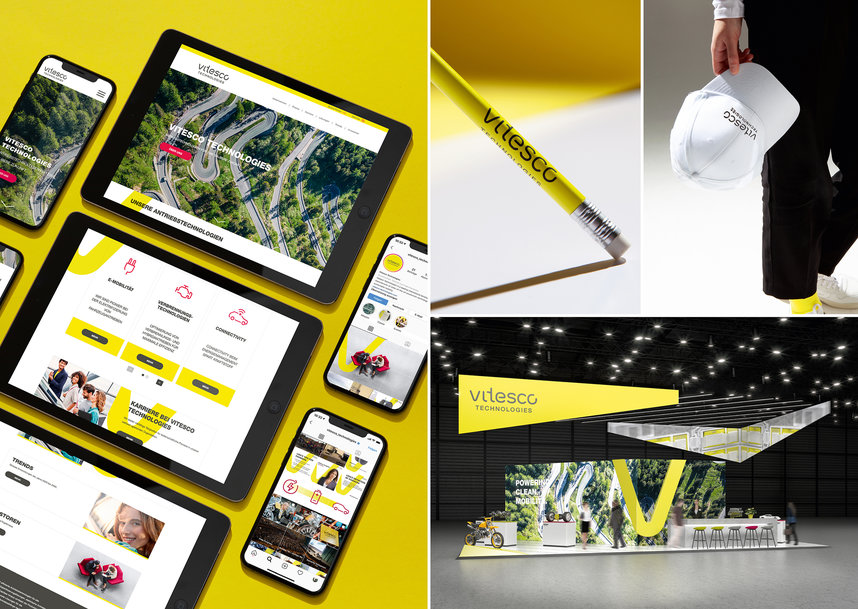 Prizewinning Brand Identity: Vitesco Technologies Scores Double Win in Automotive Brand Contest